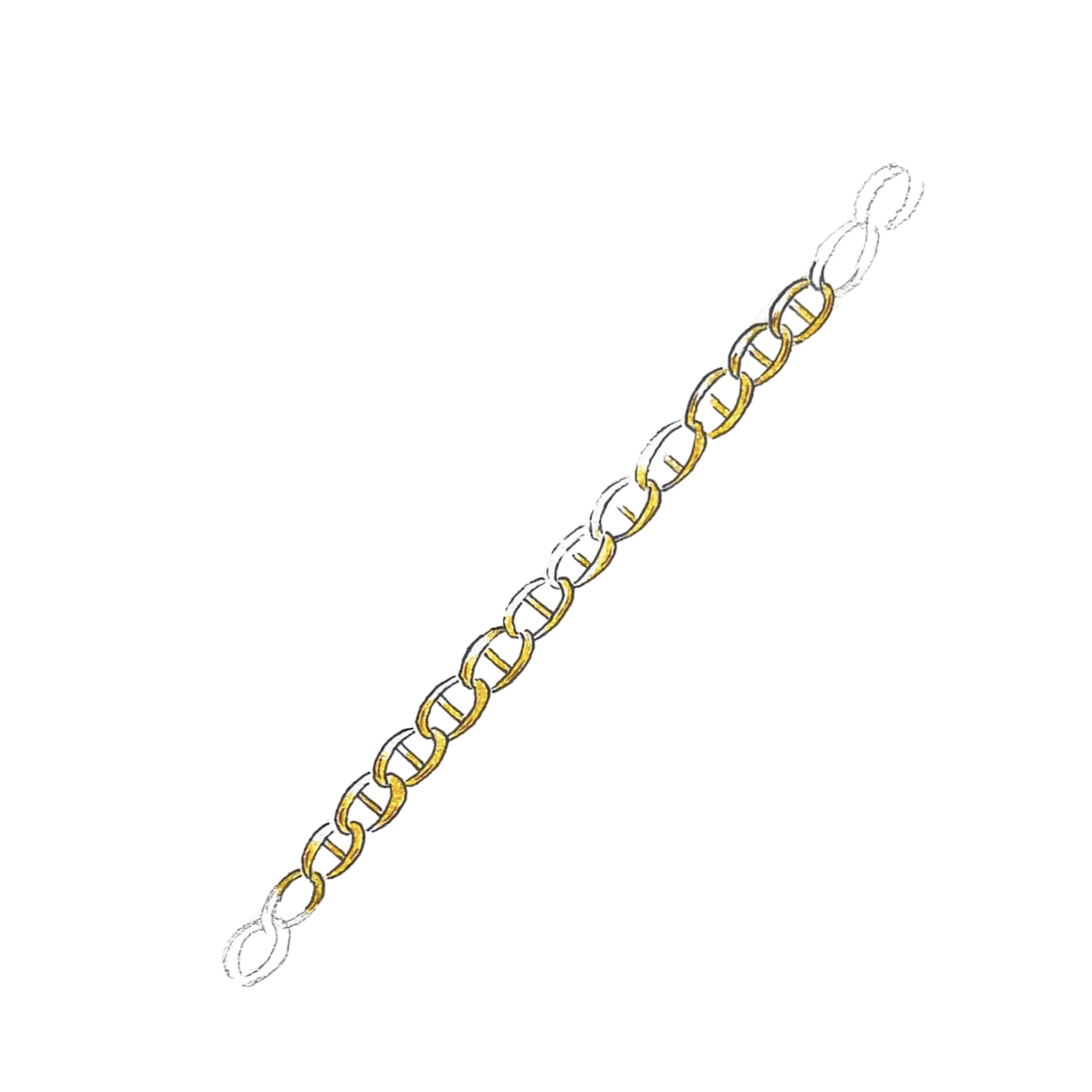 Anchor Chain Necklace