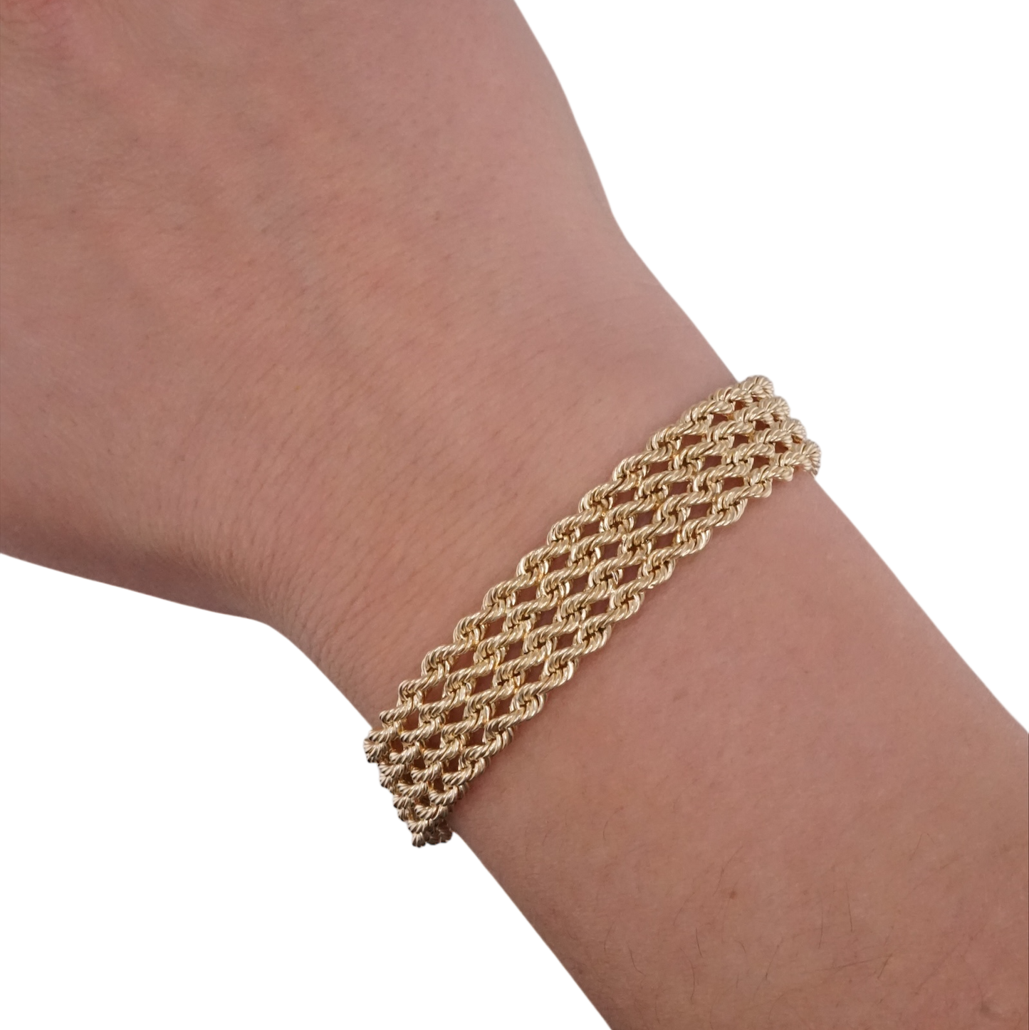 Four Row Rope Bracelet
