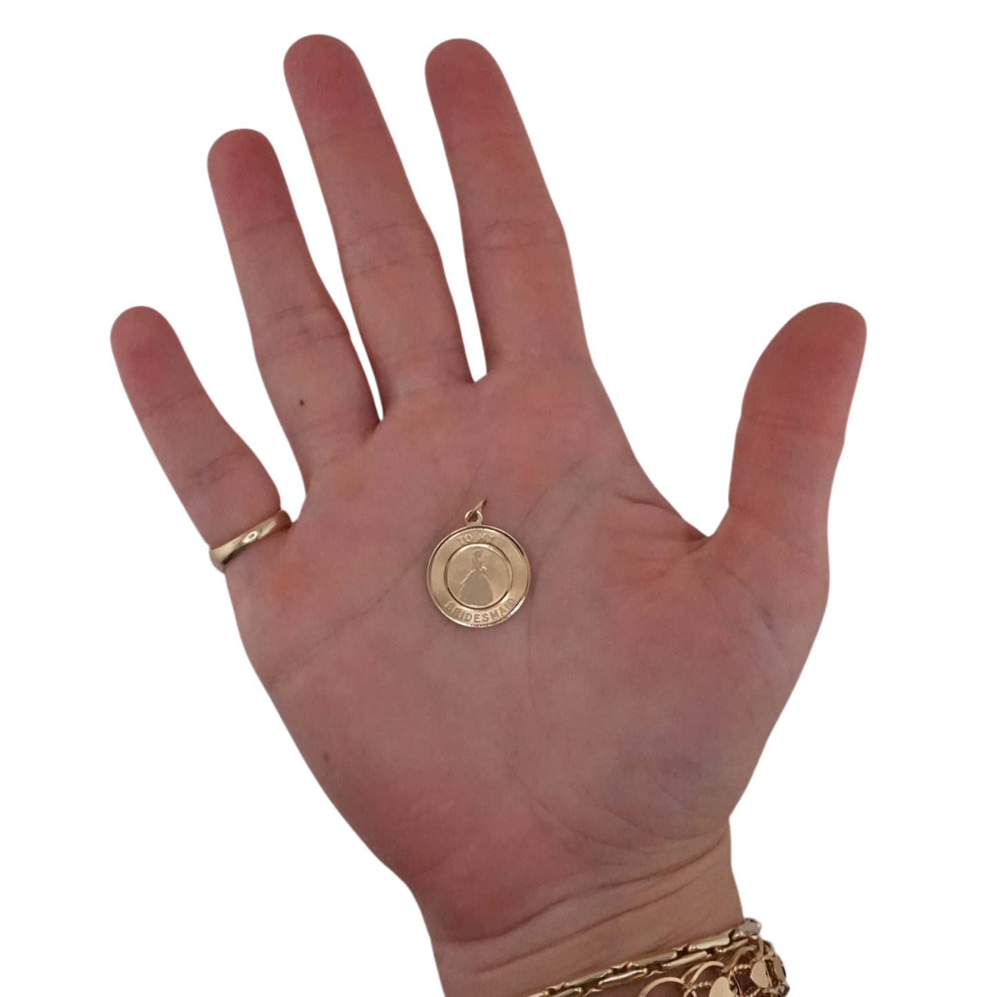 "To My Bridesmaid" Charm