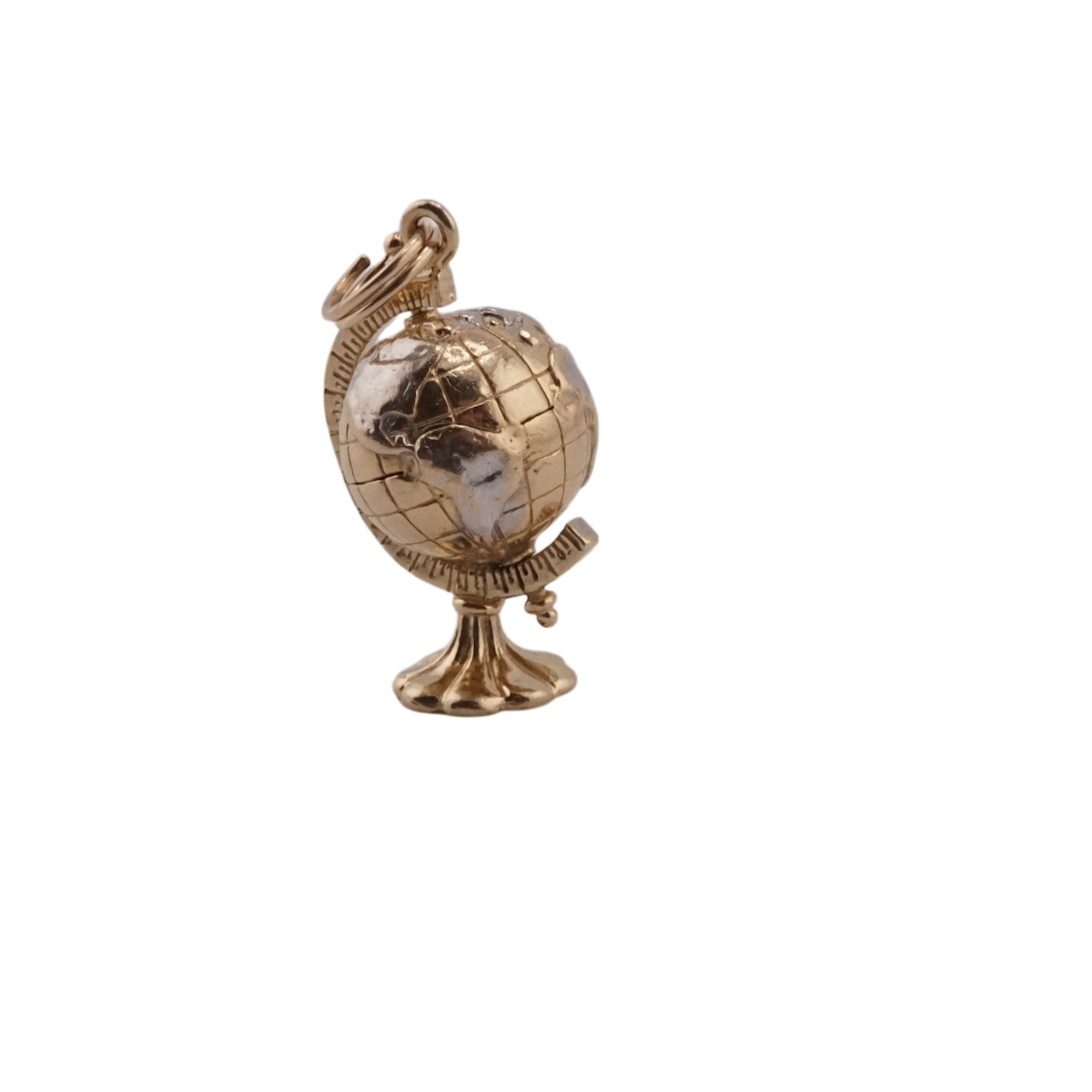 Two-Tone Globe Charm