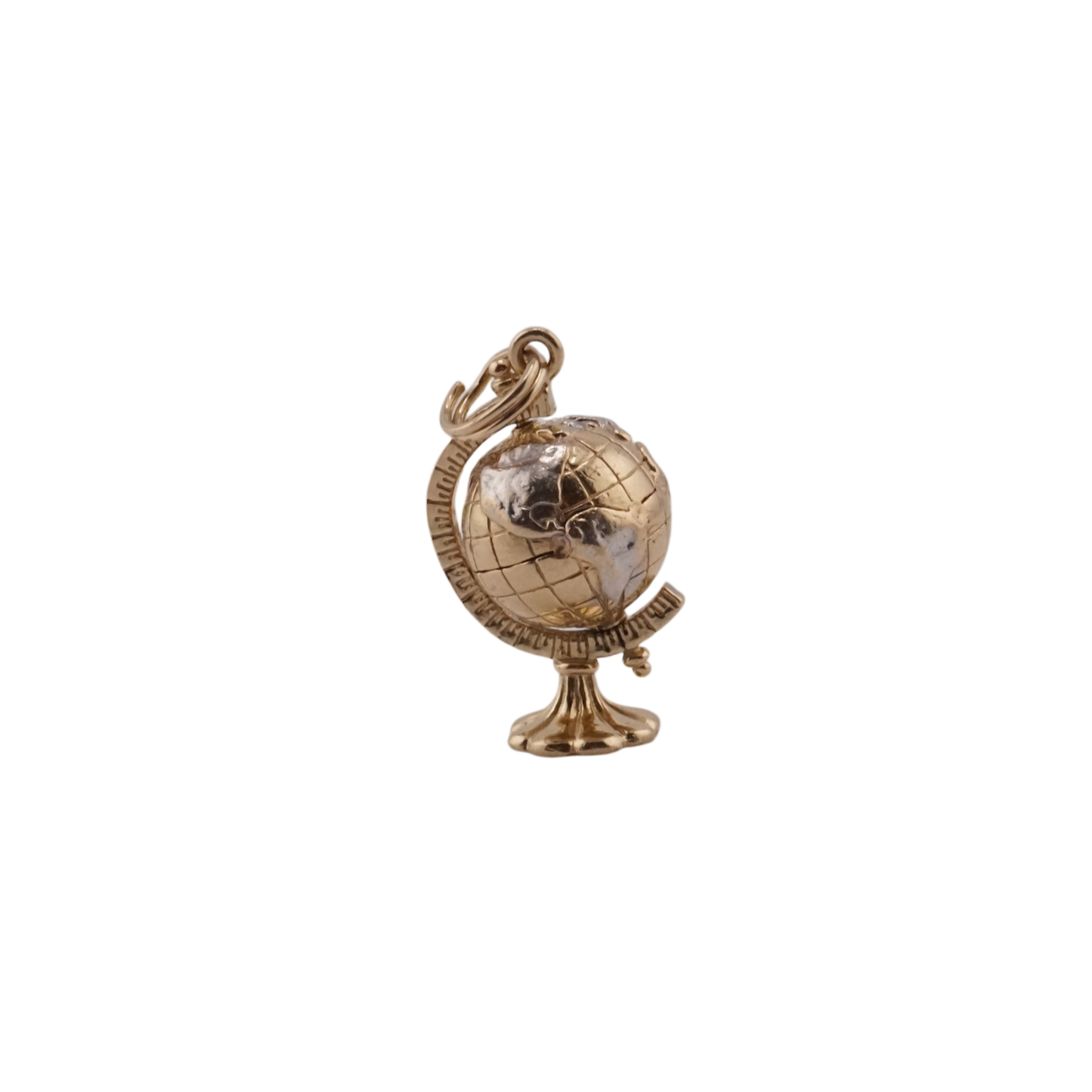 Two-Tone Globe Charm