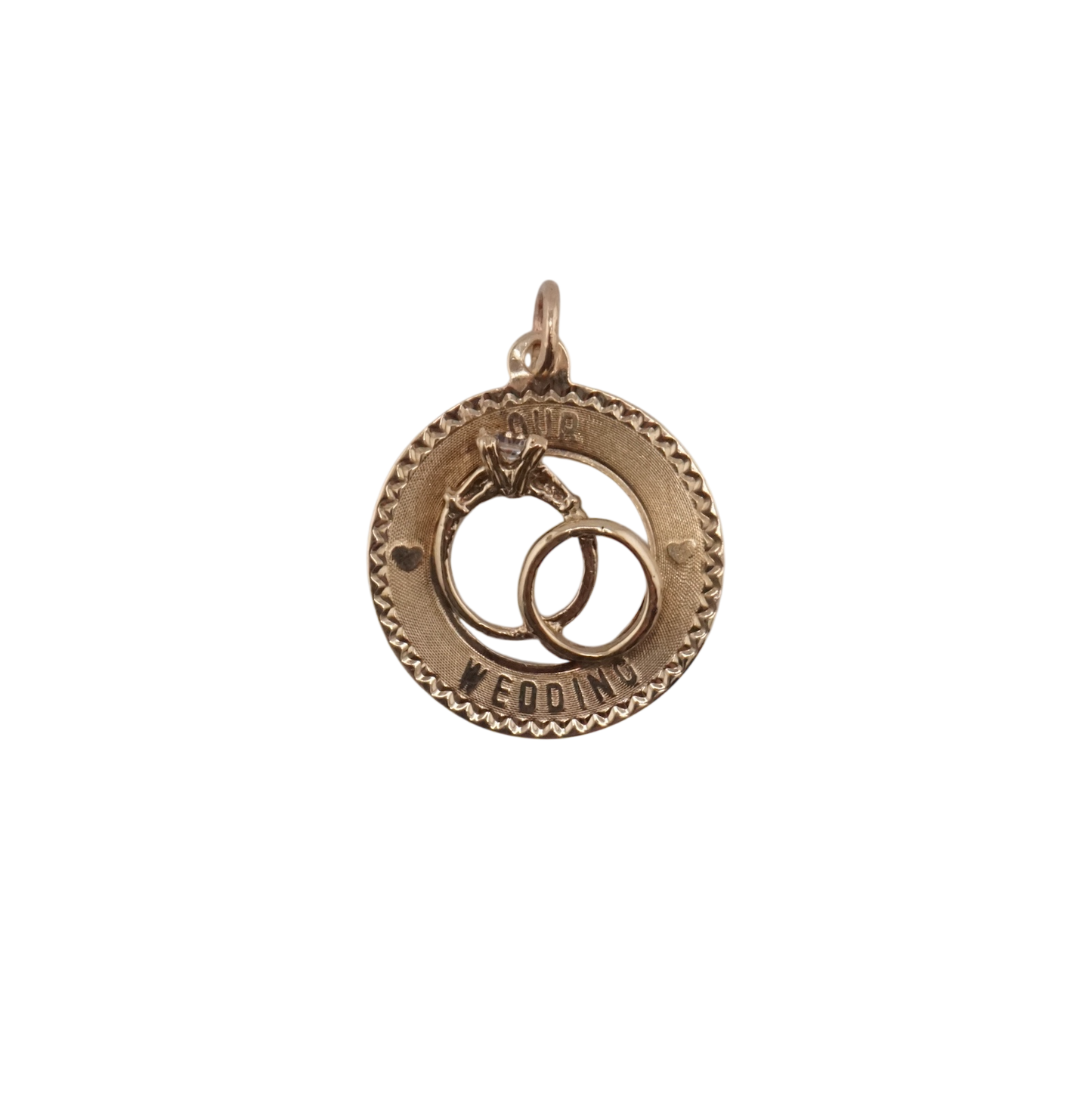 "Our Wedding" Charm