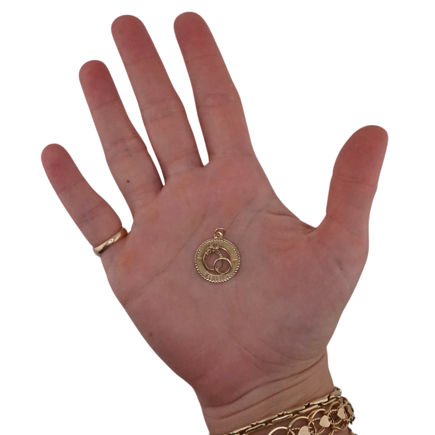 "Our Wedding" Charm