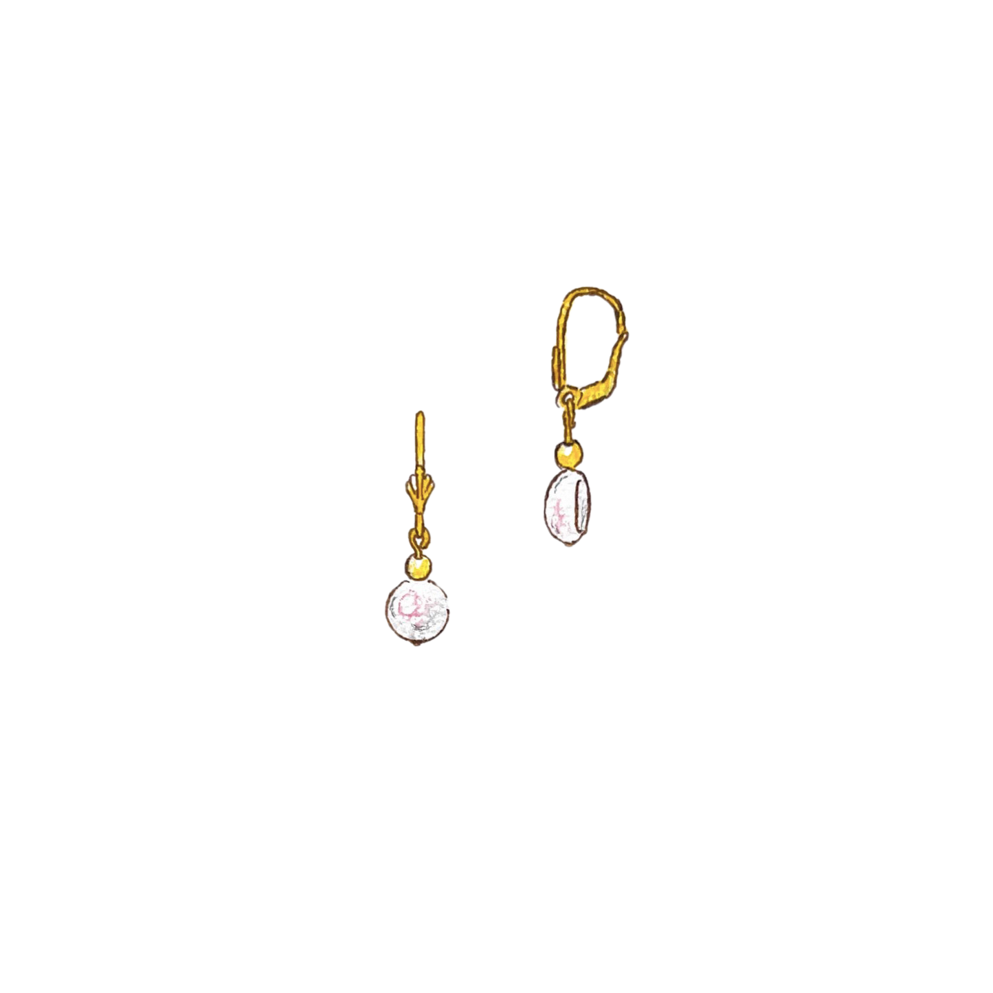 Pearl Drop Earrings