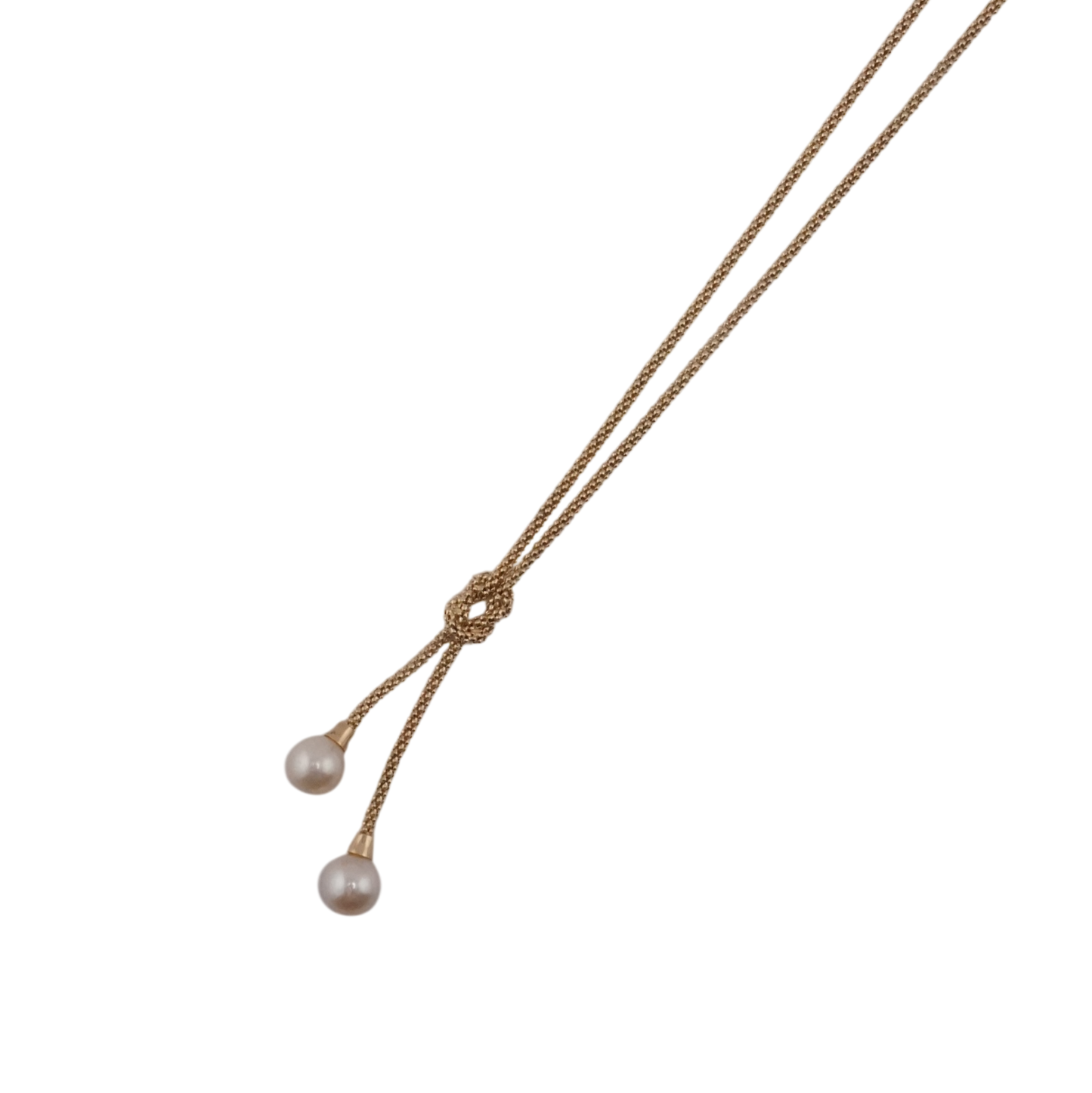 Pearl Lariat Necklace