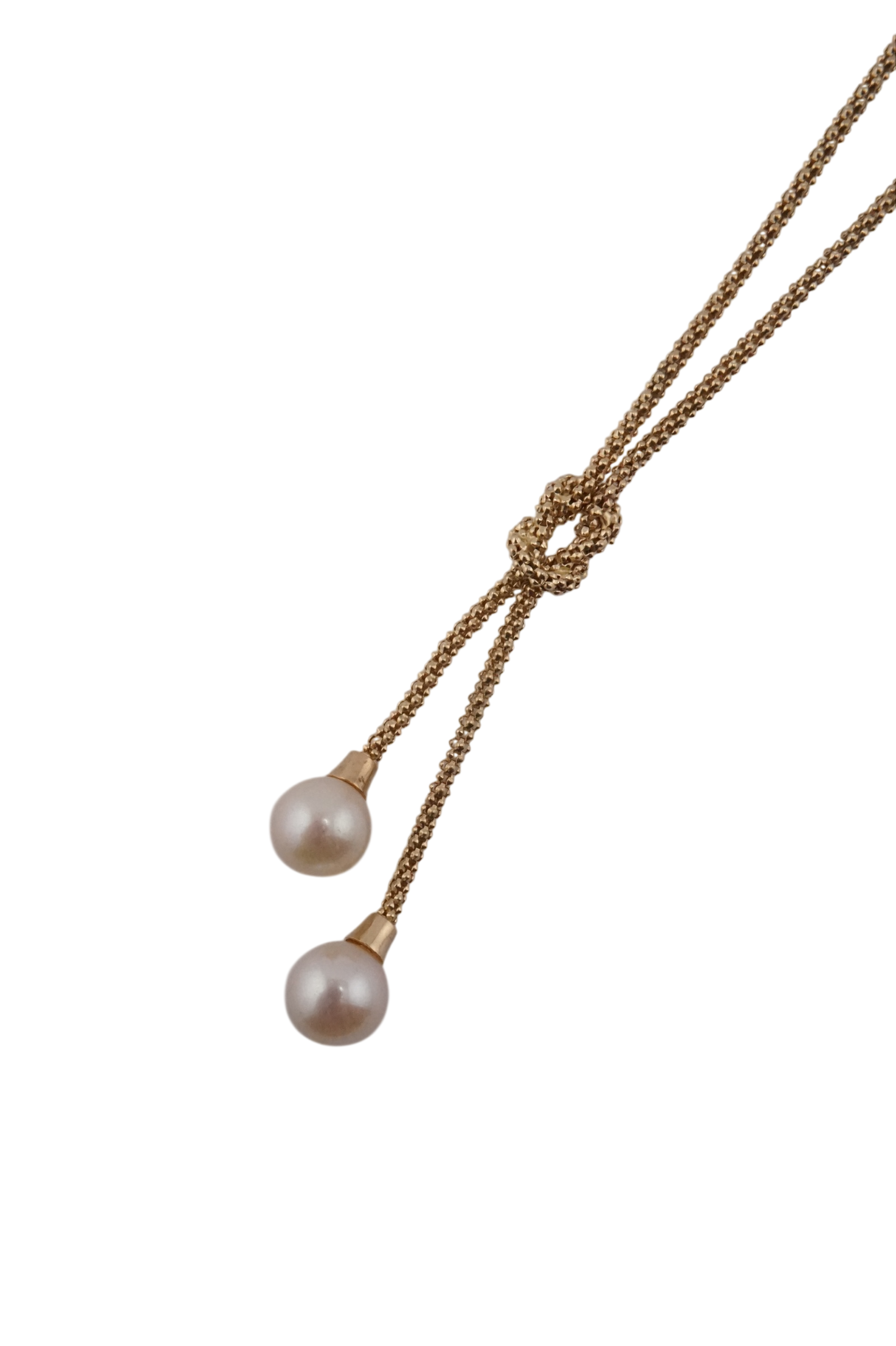 Pearl Lariat Necklace
