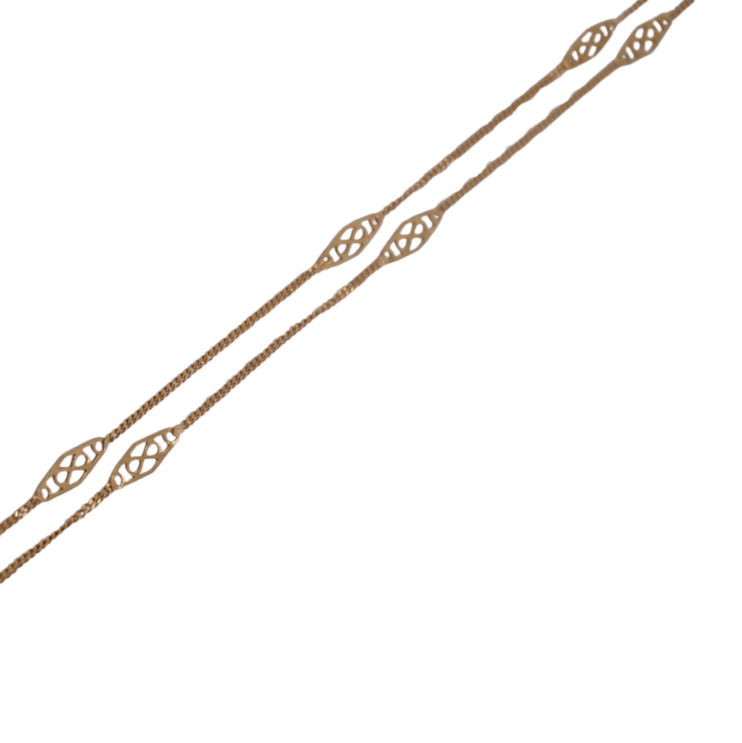 Plaque & Cable Combo Necklace
