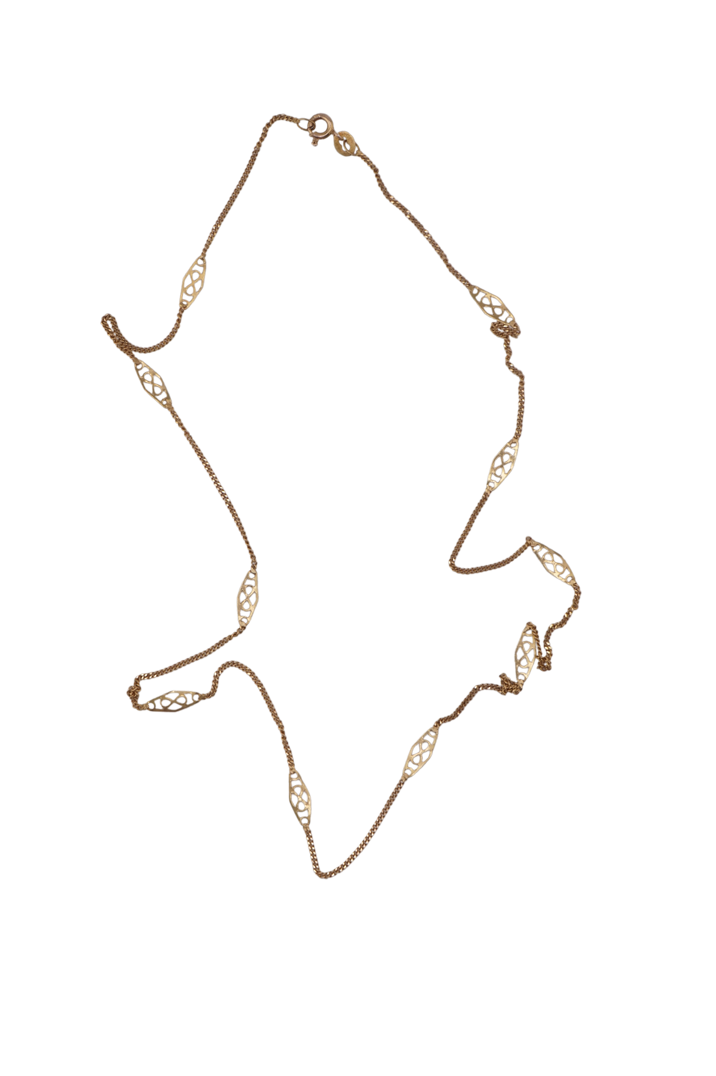 Plaque & Cable Combo Necklace