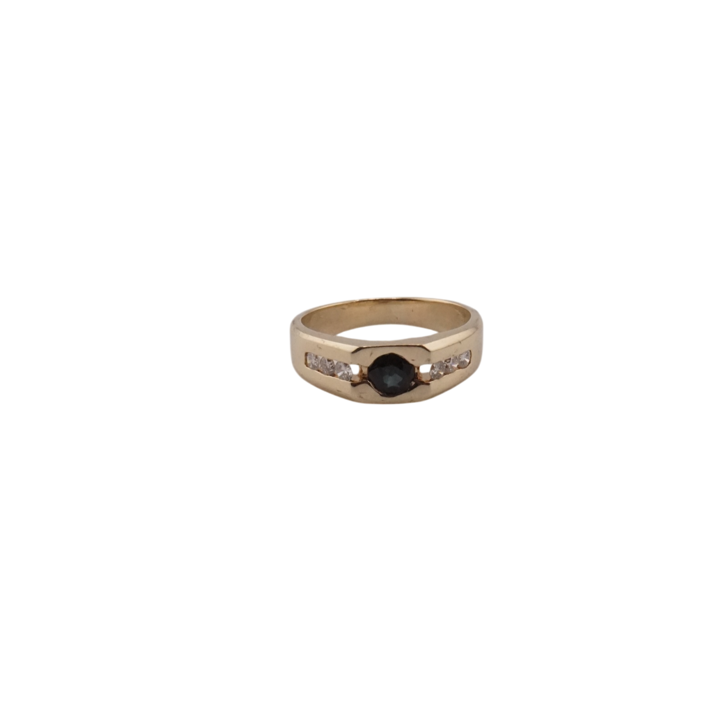 Sapphire & Diamond Ring