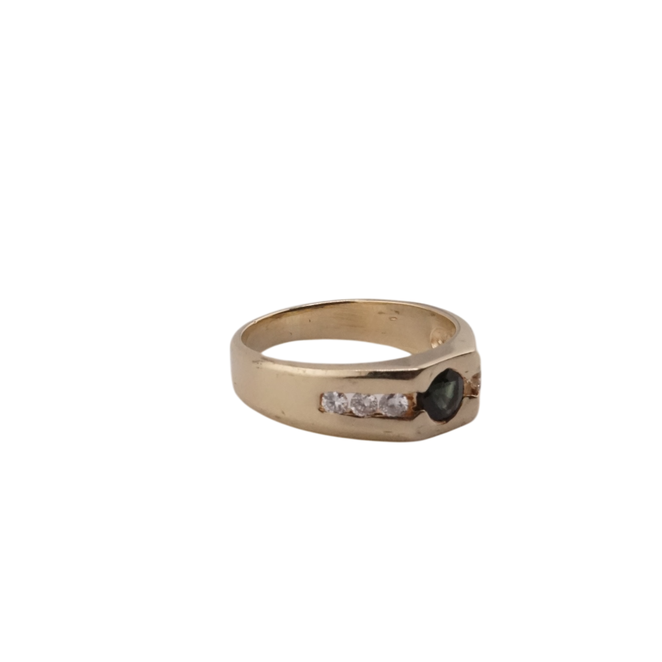 Sapphire & Diamond Ring