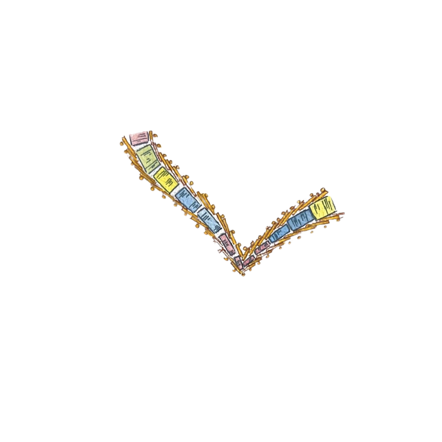Tri Color Bolla Riccio Bracelet