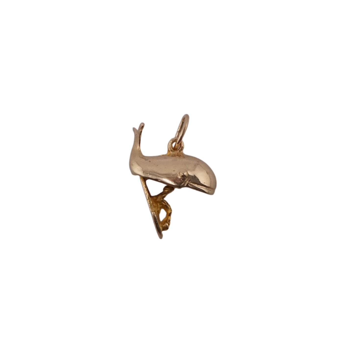 Joan of Arc Whale Charm