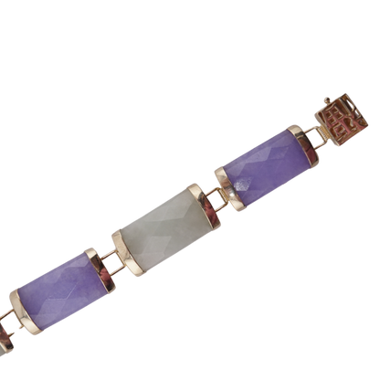 Jade & Amethyst Bracelet