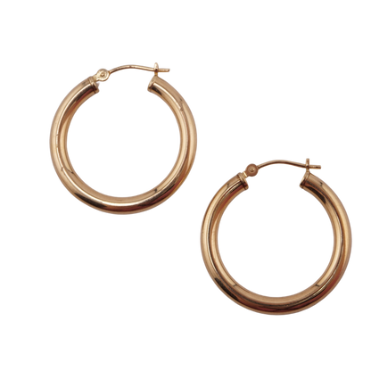 Medium Tube Earrings