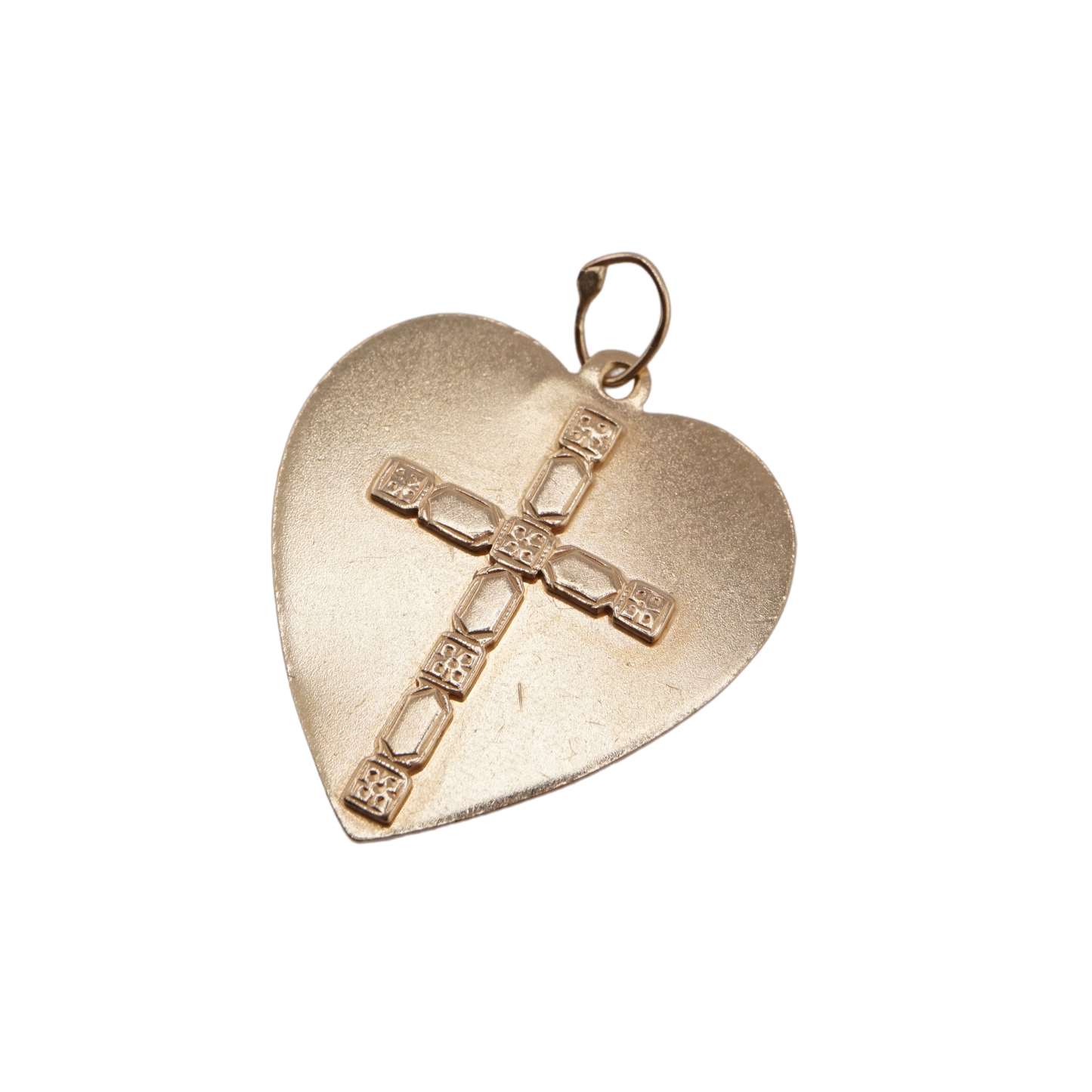 Heart with Cross Charm