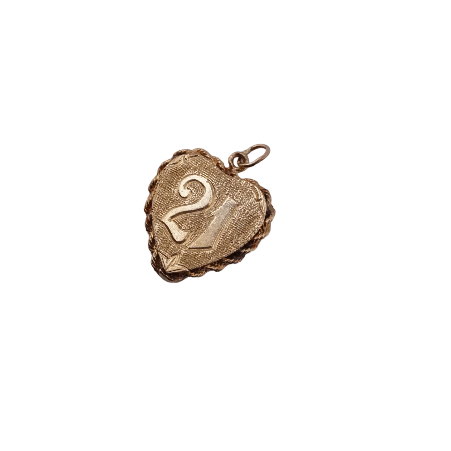 21 Heart Charm