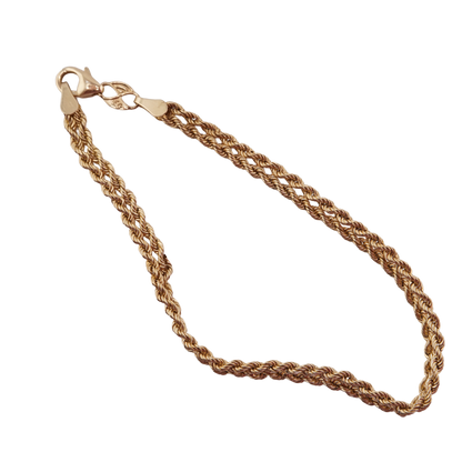 Double French Rope Bracelet