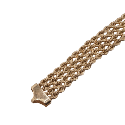 Four Row Rope Bracelet