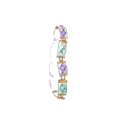 Jade & Amethyst Bracelet