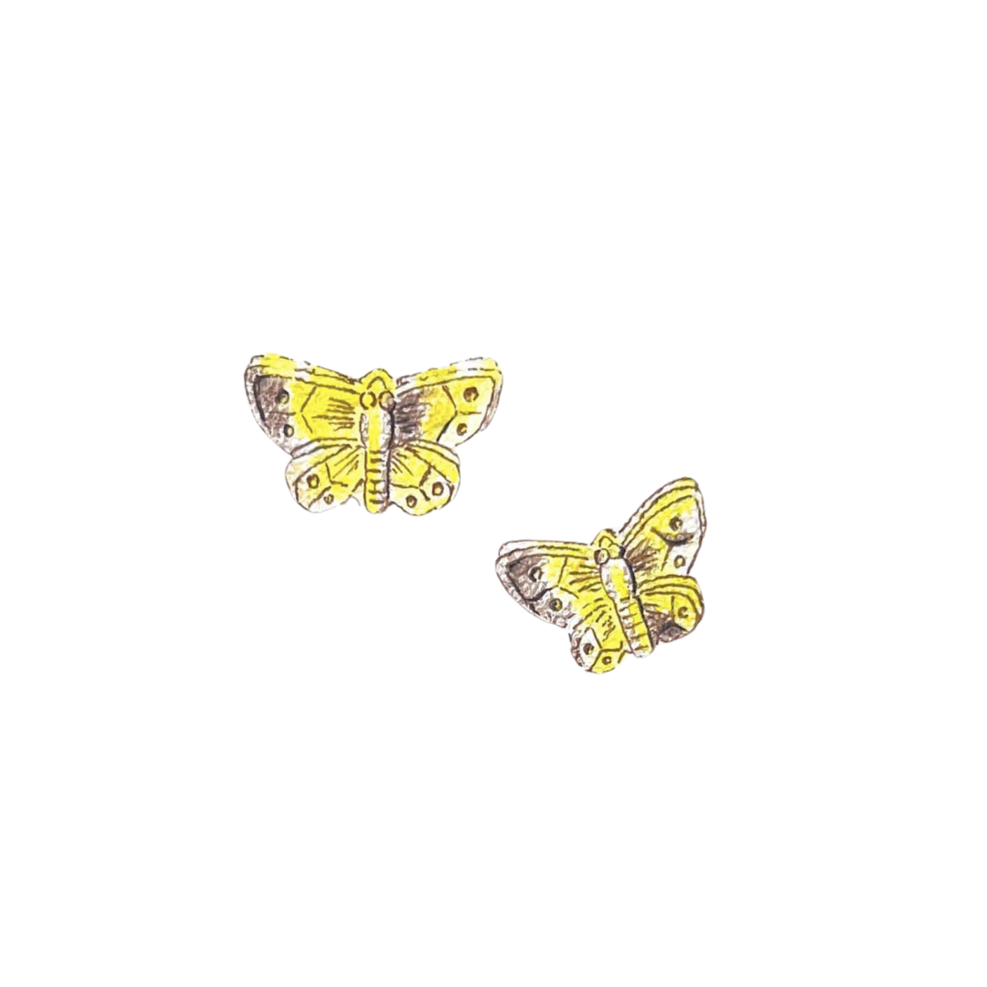 Butterfly Stud Earrings