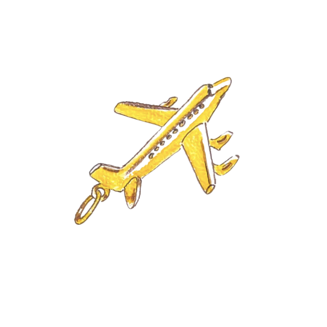 Airplane Charm