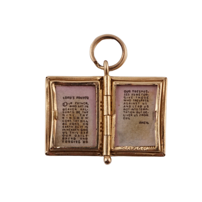 The Lord's Prayer Bible Charm