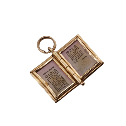 The Lord's Prayer Bible Charm