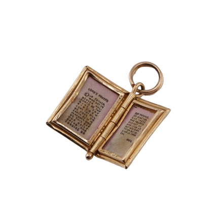 The Lord's Prayer Bible Charm