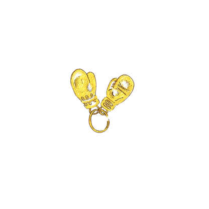 Boxing Gloves Charm