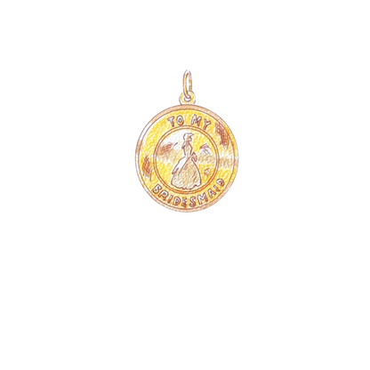 "To My Bridesmaid" Charm