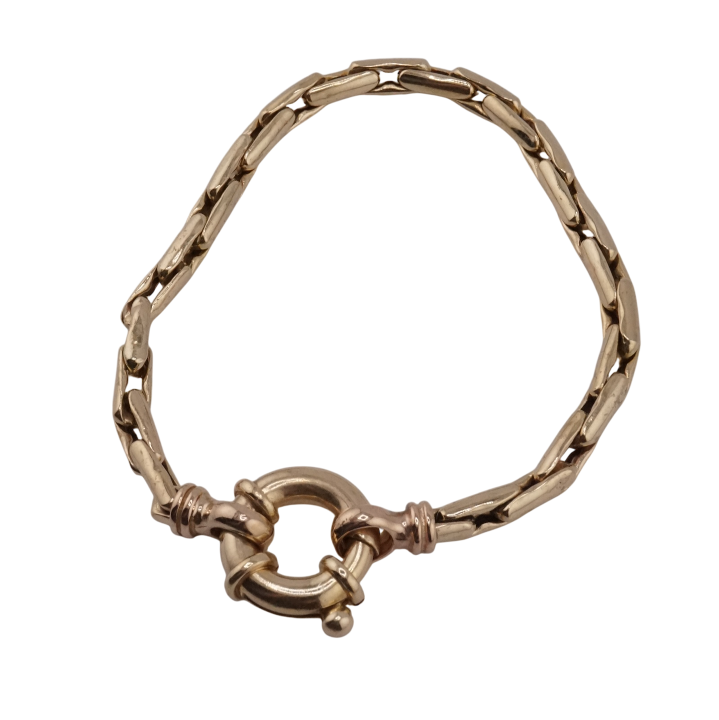 Link with Carabiner Closure Bracelet