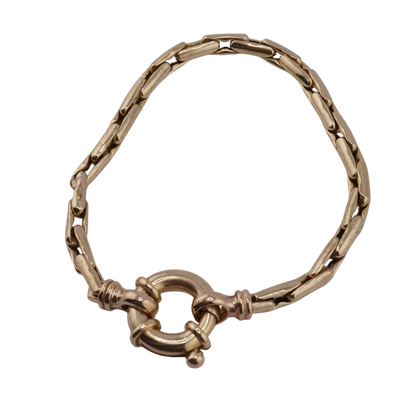Link with Carabiner Closure Bracelet