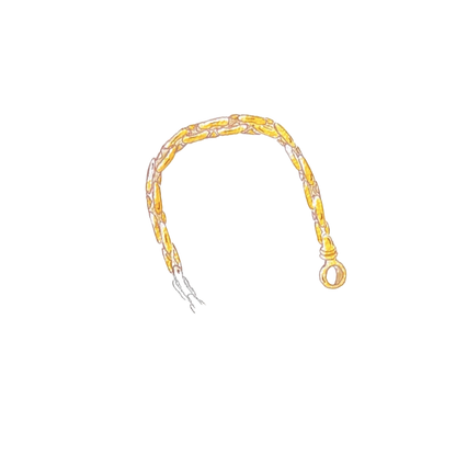 Link with Carabiner Closure Bracelet
