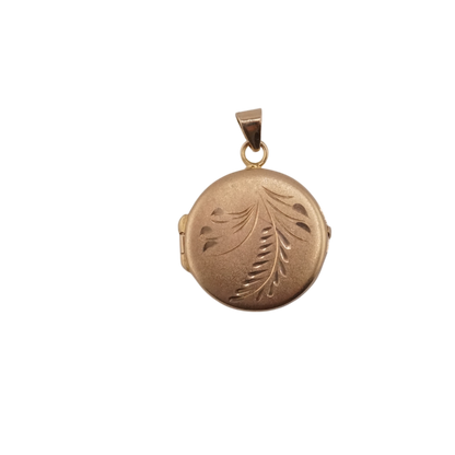 Round Filigree Locket