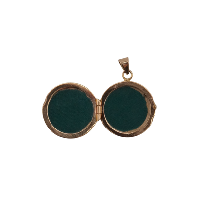 Round Filigree Locket
