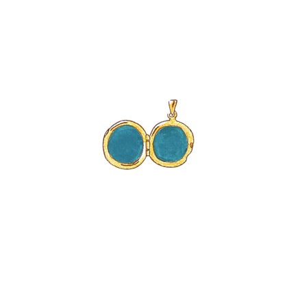 Round Filigree Locket