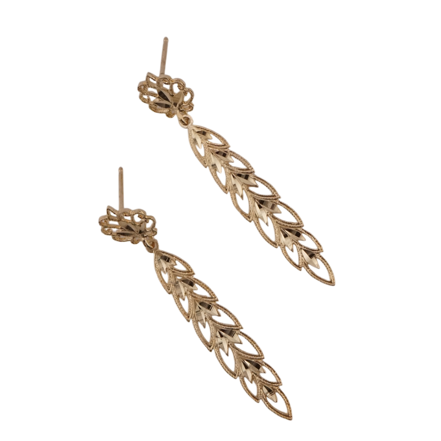 Feather Dangle Earrings