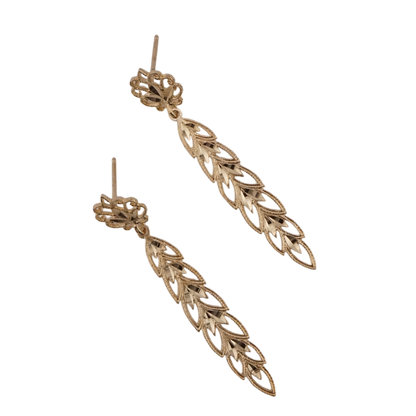 Feather Dangle Earrings