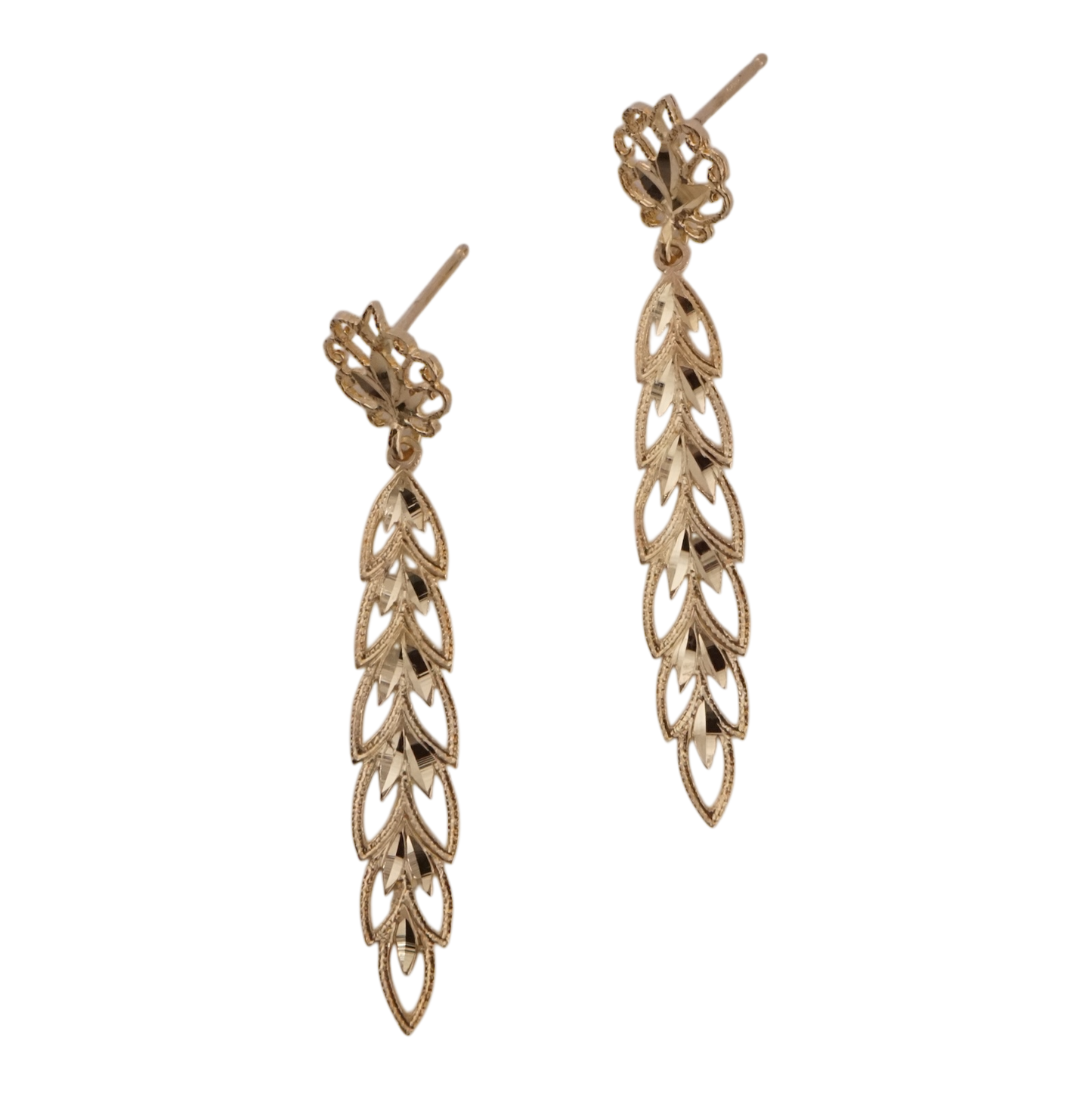 Feather Dangle Earrings