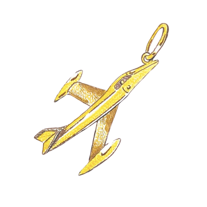 Fighter Jet Charm