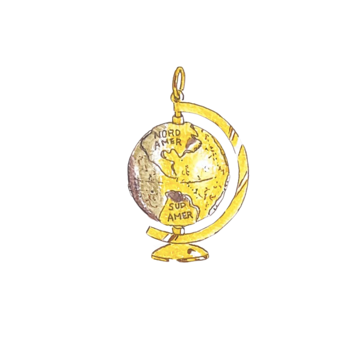 Globe Charm