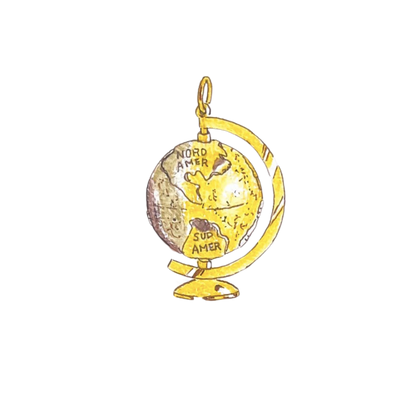 Globe Charm