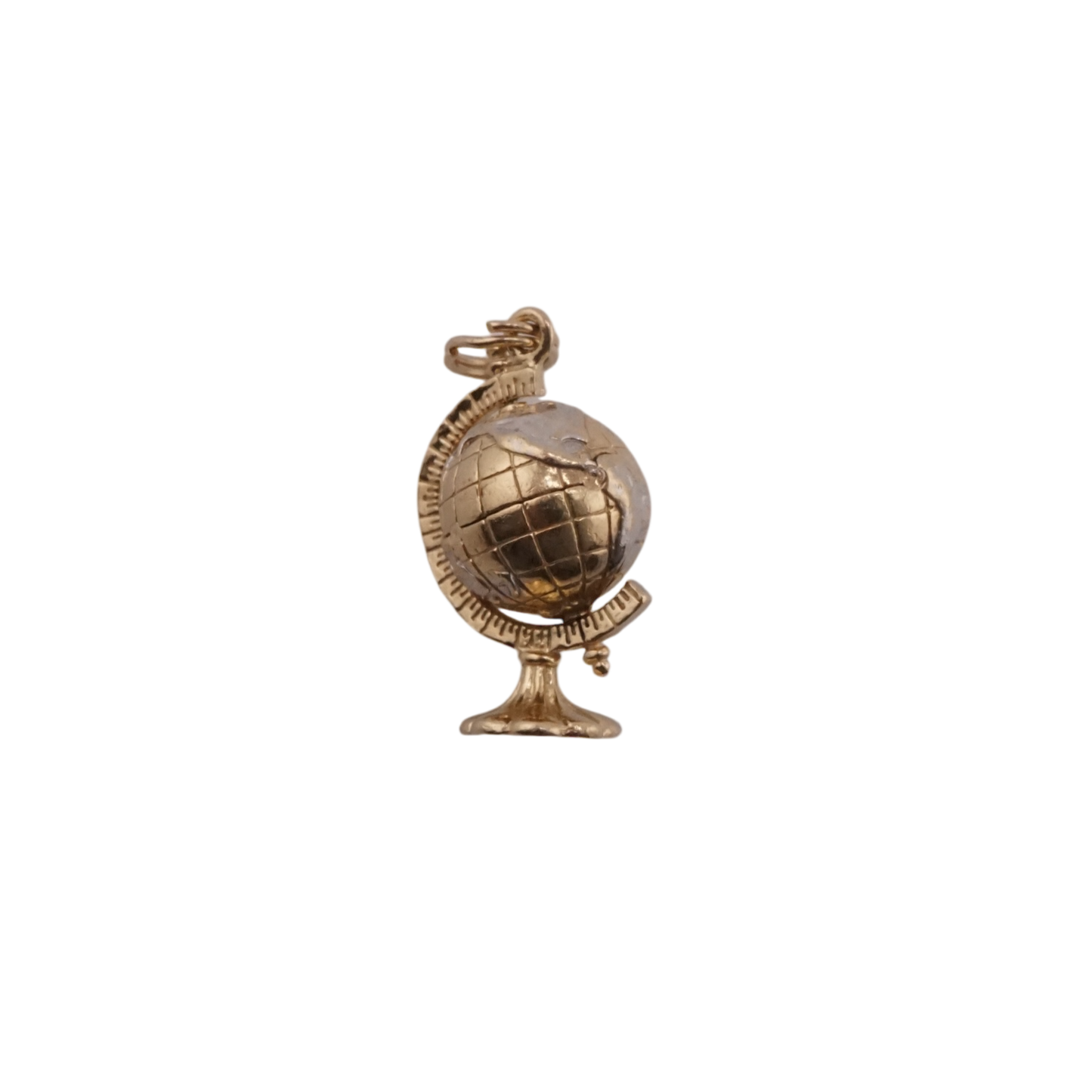 Two-Tone Globe Charm