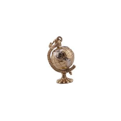 Two-Tone Globe Charm