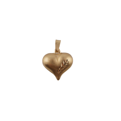 Heart with Filigree Detail Charm