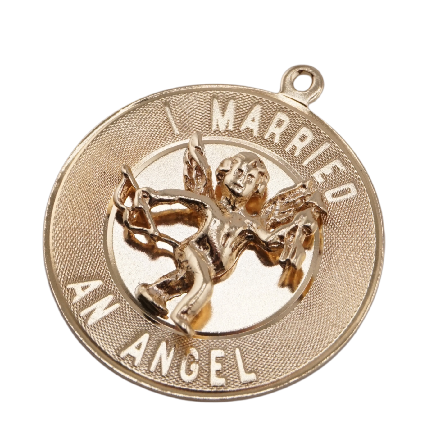 "I Married An Angel" Charm