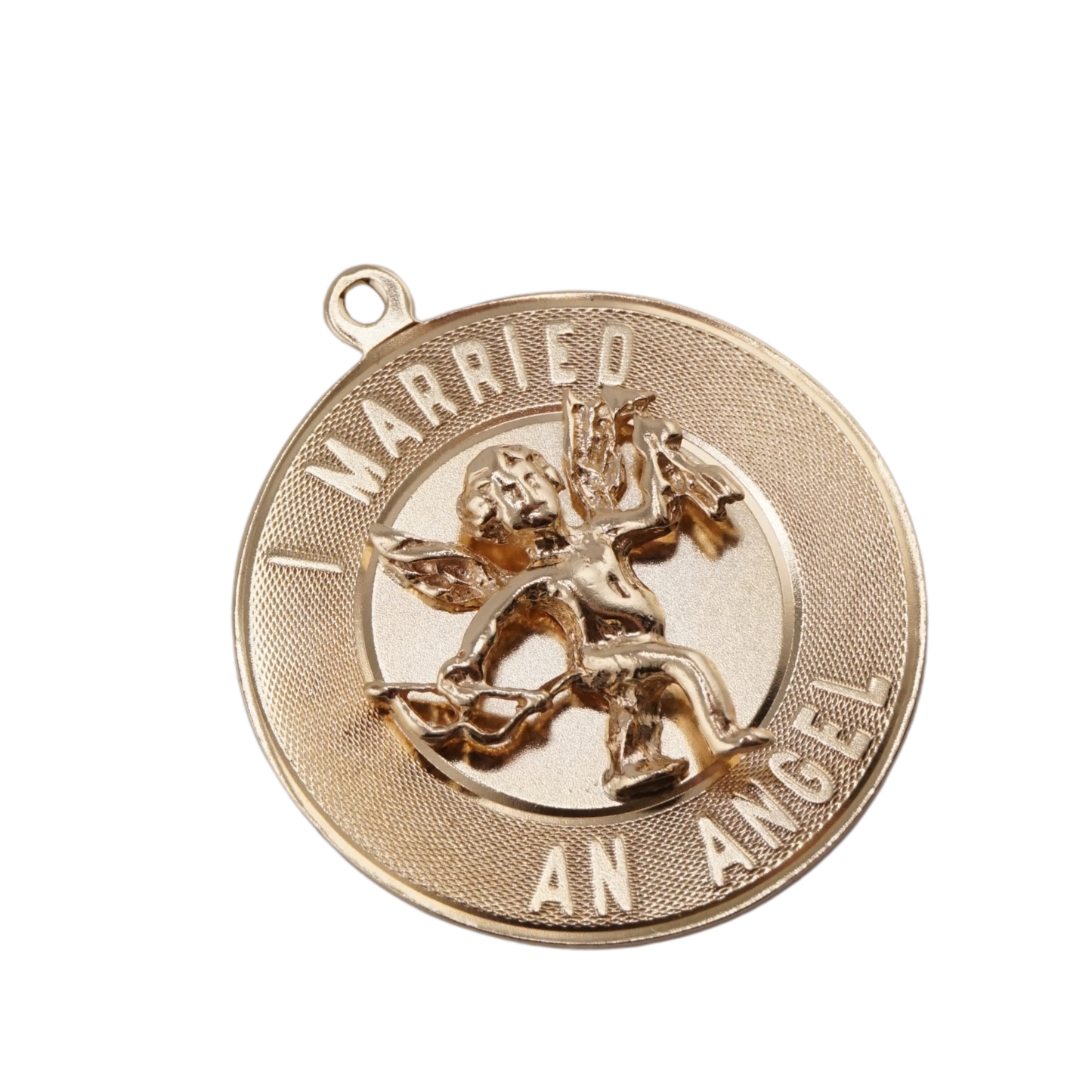 "I Married An Angel" Charm