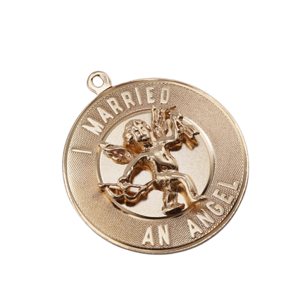 "I Married An Angel" Charm