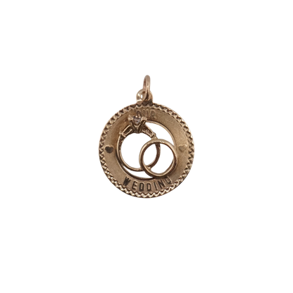"Our Wedding" Charm