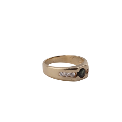 Sapphire & Diamond Ring